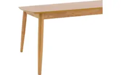 Goossens basic eettafel boaz blank eiken - 8233345-{merk}-boaz-eettafel-eiken-blank-01